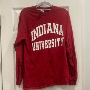 Indiana University long sleeve tee shirt